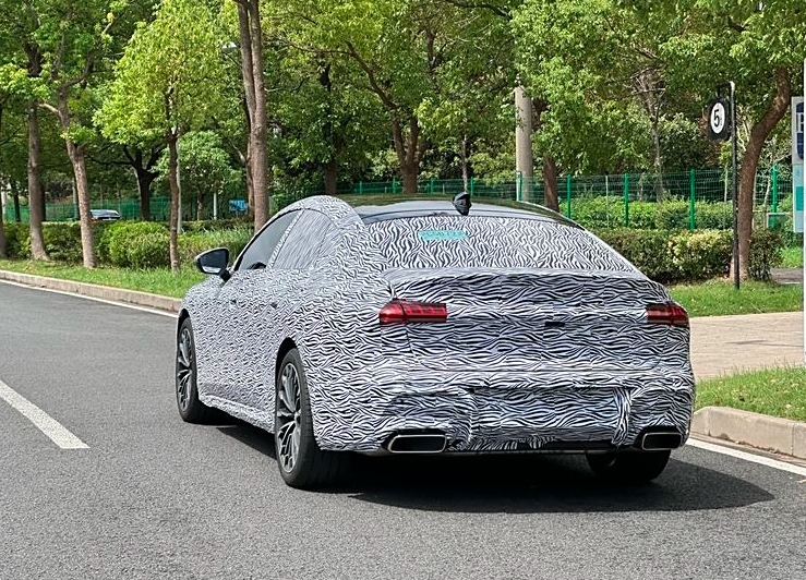 上汽奥迪A5L谍照曝光 将搭载华为智驾 采用2.0T+48V